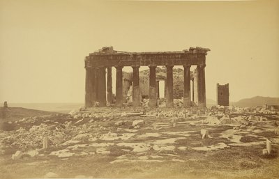 Partenon, twarz orientalna. autorstwa William J. Stillman