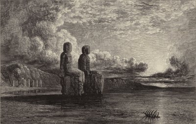 Memnon (rycina) autorstwa William James (after) Muller
