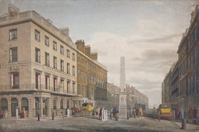 New Bridge Street, City of London, 1809 autorstwa William James Bennett
