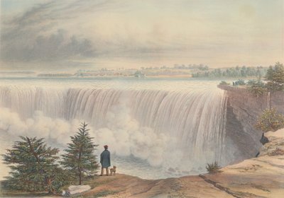 Niagara Falls from the Table Rock, opublikowana w 1840 r. autorstwa William James Bennett