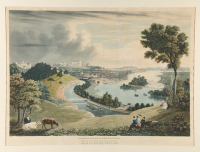 Widok Richmond autorstwa William James Bennett