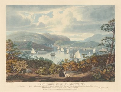 West Point, z Phillipstown autorstwa William James Bennett