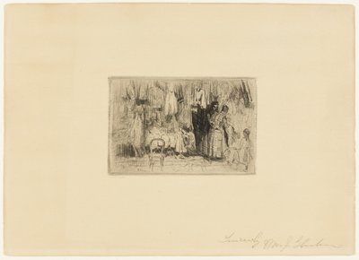 U krawcowej autorstwa William James Glackens