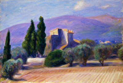 Dom na farmie w Prowansji autorstwa William James Glackens