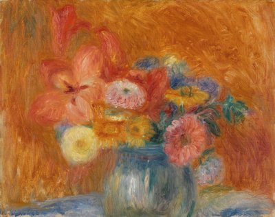 Zielona Miska Kwiatów autorstwa William James Glackens