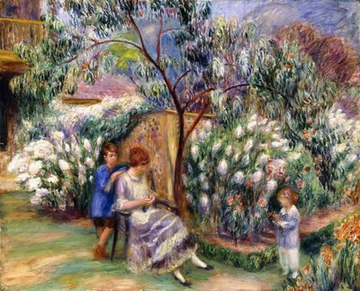 W ogrodzie autorstwa William James Glackens