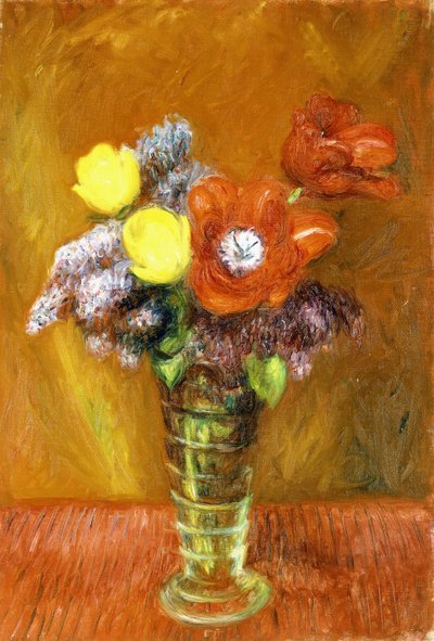 Bzy i tulipany autorstwa William James Glackens