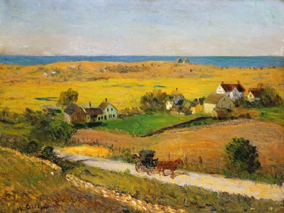 Krajobrazy Nowej Anglii autorstwa William James Glackens