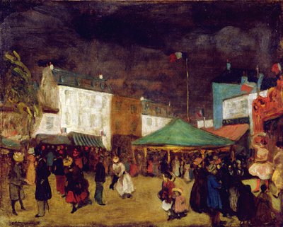 Jarmark Powiatowy, ok. 1895 autorstwa William James Glackens