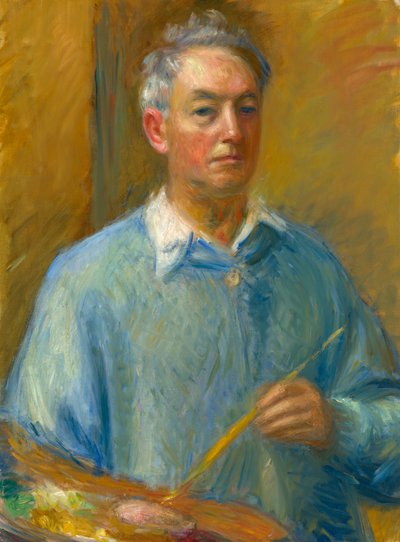 Autoportret Williama Glackensa, ok. 1930 r. 1935. autorstwa William James Glackens