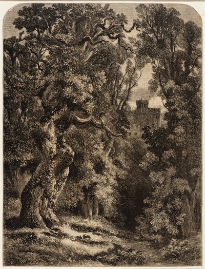 Krajobraz autorstwa William James Linton