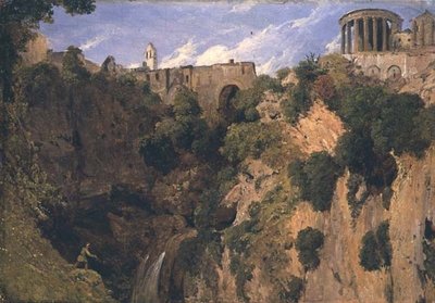 Świątynia Sybilli, Tivoli autorstwa William James Linton