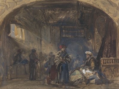 Bazar w Kairze autorstwa William James Muller