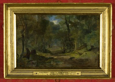 Dolina Słowika, ok. 1831 (olej na płótnie) autorstwa William James Muller