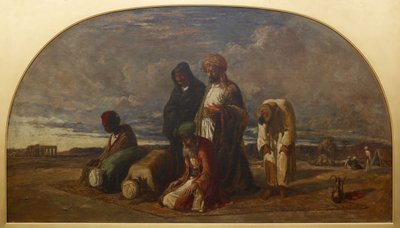 Modlitwy na pustyni, 1840-1849. autorstwa William James Muller