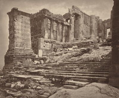 Propylaea z południowego zachodu, 1882 (zdjęcie) autorstwa William James Stillman