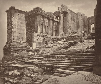Propyleje z południowego zachodu autorstwa William James Stillman