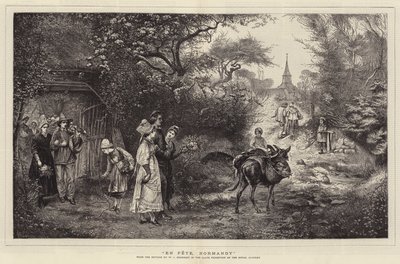 W Fete w Normandii autorstwa William John Hennessy