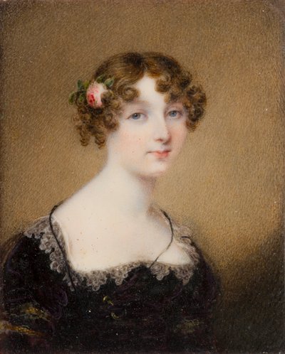 Portret Lady Lucy Whitmore, z domu Bridgeman (1792-1840), ok. 1812-40 (olej i płótno) autorstwa William John Newton