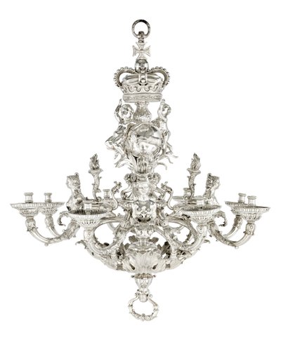 Żyrandol Givenchy Royal Hanover, 1736 autorstwa William Kent
