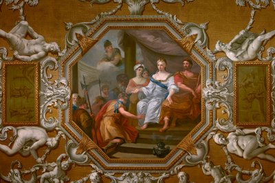 Sufit Galerii Królewskiej autorstwa William Kent