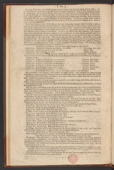 Sprawa, proces i potępienie kapitana Williama Kidda za Murther i piractwo autorstwa William Kidd