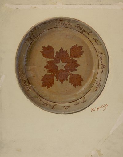 Pa. Danie niemieckie, ok. 1900 r. 1936. autorstwa William L Antrim