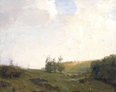 Trzy Drzewa, koniec XIX-początek XX wieku. autorstwa William Langson Lathrop
