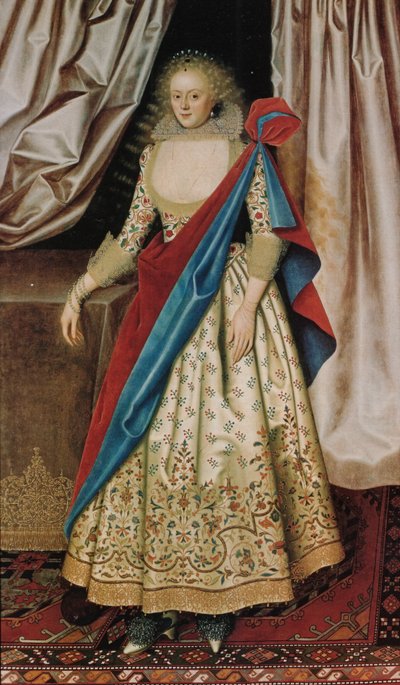 Lady Isabel Rich, z domu Cope autorstwa William Larkin