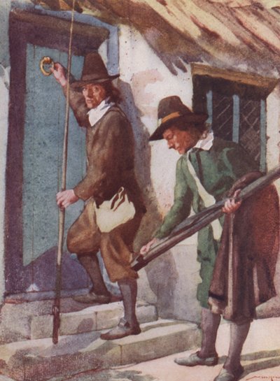 Ilustração para The Compleat Angler por Izaak Walton (color lito)polonês autorstwa William Lee Hankey