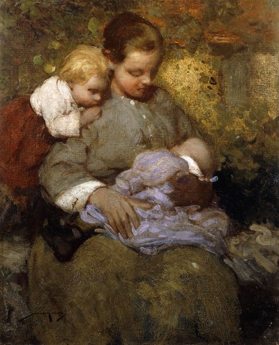 Matka i dziecko autorstwa William Lee Hankey