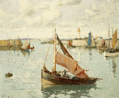 W pobliżu ujścia Sekwany autorstwa William Lee Hankey