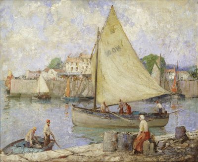 Na łowisko, Honfleur autorstwa William Lee Hankey