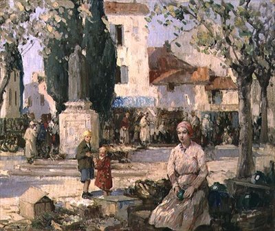 Ten rynek autorstwa William Lee Hankey