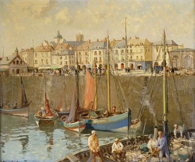 Quai, Dieppe autorstwa William Lee Hankey