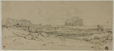 Bary z Tantallon w Szkocji autorstwa William Leighton Leitch