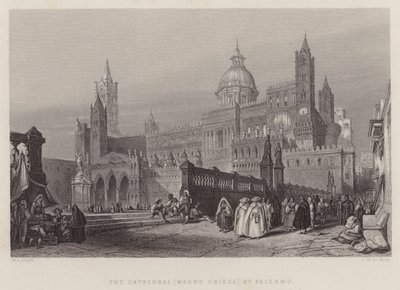 Katedra (Madre Chiesa) w Palermo (rycina) autorstwa William Leighton Leitch