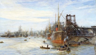 „Doki Barry”, 1871-1931 autorstwa William Lionel Wyllie