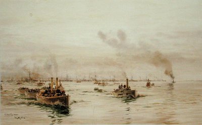 Liberty Men (akwarela na papierze) autorstwa William Lionel Wyllie