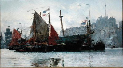 Port Ramsgate autorstwa William Lionel Wyllie