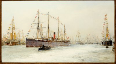 Przegląd Diamentowego Jubileuszu z 1897 r. autorstwa William Lionel Wyllie