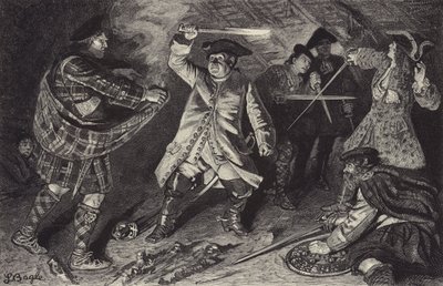 Walcz w karczmie w Clachan of Aberfoil autorstwa William Lockhart Bogle