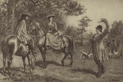 Pierwsze spotkanie Franka z Die Vernon autorstwa William Lockhart Bogle
