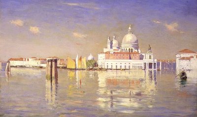 Wejście na Canal Grande autorstwa William Logsdail