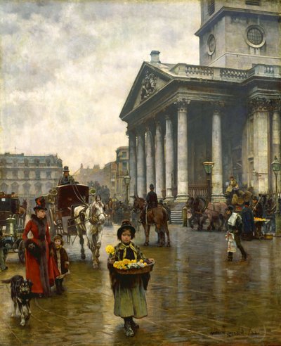 St Martin-in-the-Fields autorstwa William Logsdail