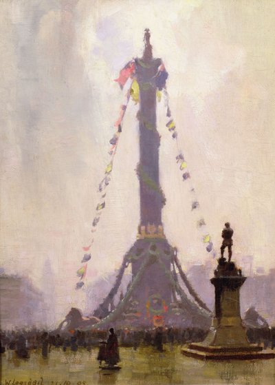 Dzień Trafalgaru autorstwa William Logsdail