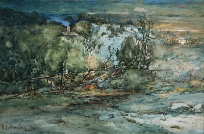 Kabina graniczna, 1894. autorstwa William Louis Sonntag