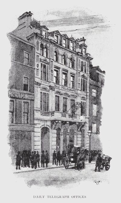 Daily Telegraph Offices (lito) autorstwa William Luker