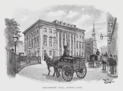 Sala Złotników, Foster Lane (lito) autorstwa William Luker