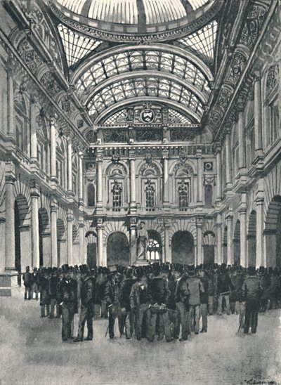 On Change - Royal Exchange, 1891 autorstwa William Luker